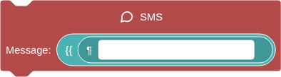 the SMS block