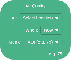 the Air Quality block