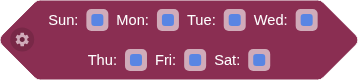 the Days of the Week block