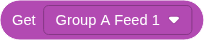 the Get Feed Value block