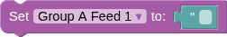 the Set Feed Value block