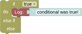 the Conditional block