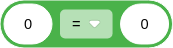the Compare Numbers block
