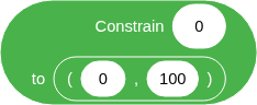 the Constrain block