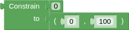 the Constrain block