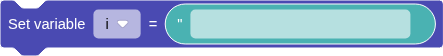 Set Variable the Set Variable block
