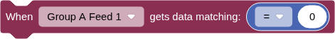 the Data Matching block